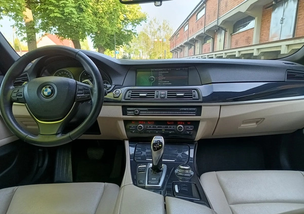 BMW Seria 5 cena 54900 przebieg: 274000, rok produkcji 2012 z Białystok małe 79